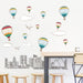 Cityscape Hot Air Balloon Wall Sticker Decal Home Living Room Holiday Decoration