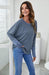 Stylish Women's Comfy Cotton Batwing Sleeve Tunic Top