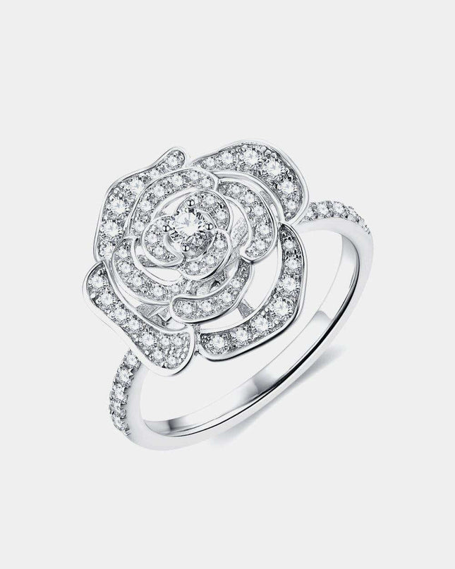 Eternal Love Moissanite Blossom Ring: A Dazzling Tribute to Forever