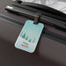 Elegant Travel Companion: Stylish Luggage Tag Set with Customization Options