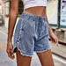 Casual Raw Hem Denim Shorts - Effortless Style and Comfort