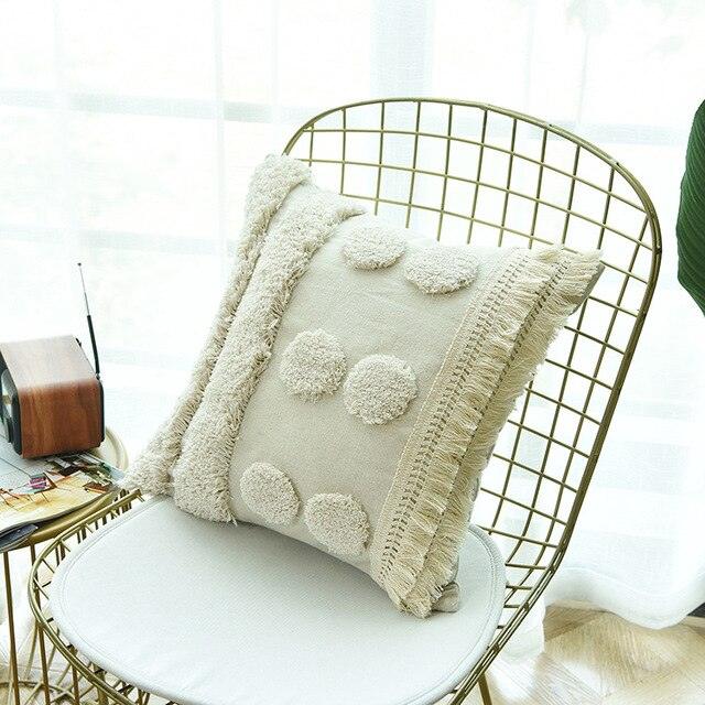 Cozy Nordic Cable Knit Pillow Covers for 18x18 inch Pillows