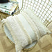 Handmade Moroccan Boho Tufted Pillow Covers - 18x18 Inch Set