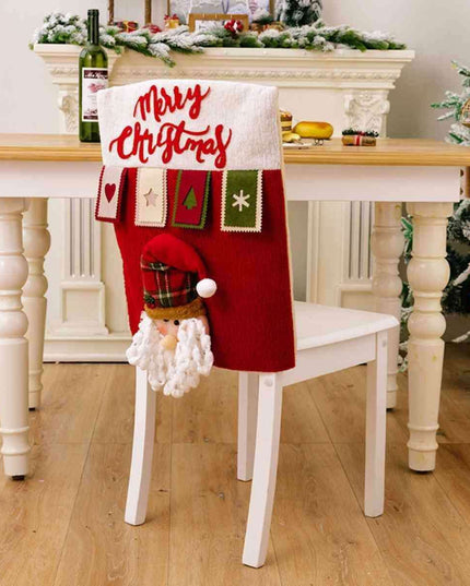 Festive Cheer Chair Cover - Bring the Joy of the Season to Your Home!