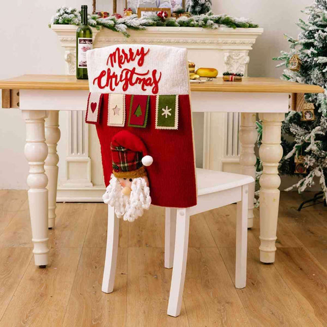 Festive Cheer Chair Cover - Bring the Joy of the Season to Your Home!