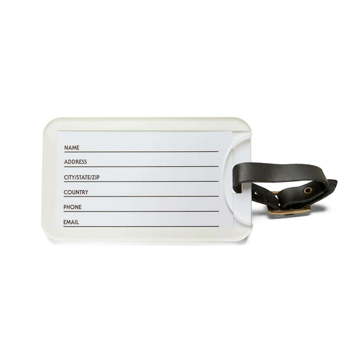 Personalized Luxury Acrylic Luggage Tag Collection: Elevate Your Travel Experience