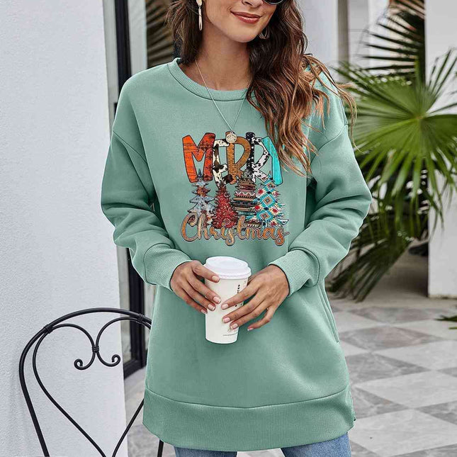 Cheerful Christmas Celebration Graphic Sweater