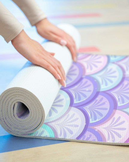 Luxury Customizable Mermaid Foam Yoga Mat - Elevate Your Practice