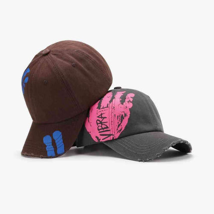 Urban Edge Distressed Graphic Cap