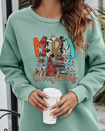 Cheerful Christmas Celebration Graphic Sweater