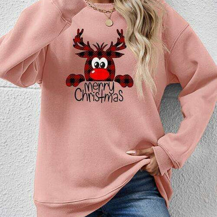 Christmas Cheer Festive Graphic Sweatshirt