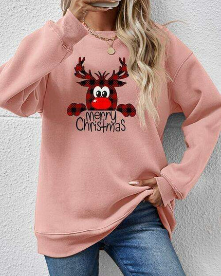 Christmas Cheer Festive Graphic Sweatshirt