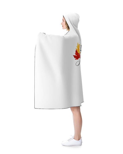 Cozy Autumn Escape Hooded Blanket: Your Essential Snuggle Partner