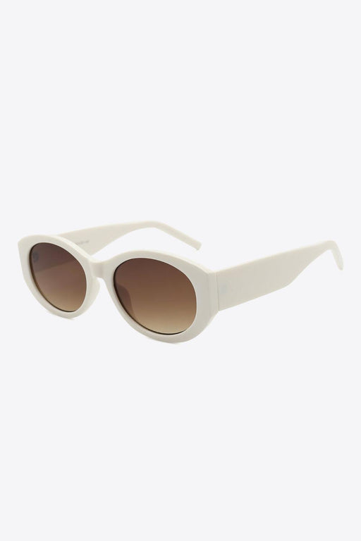 UV400 Oval Polycarbonate Sunglasses