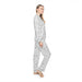 Vero Pet lover kawaii Women's Satin Pajamas