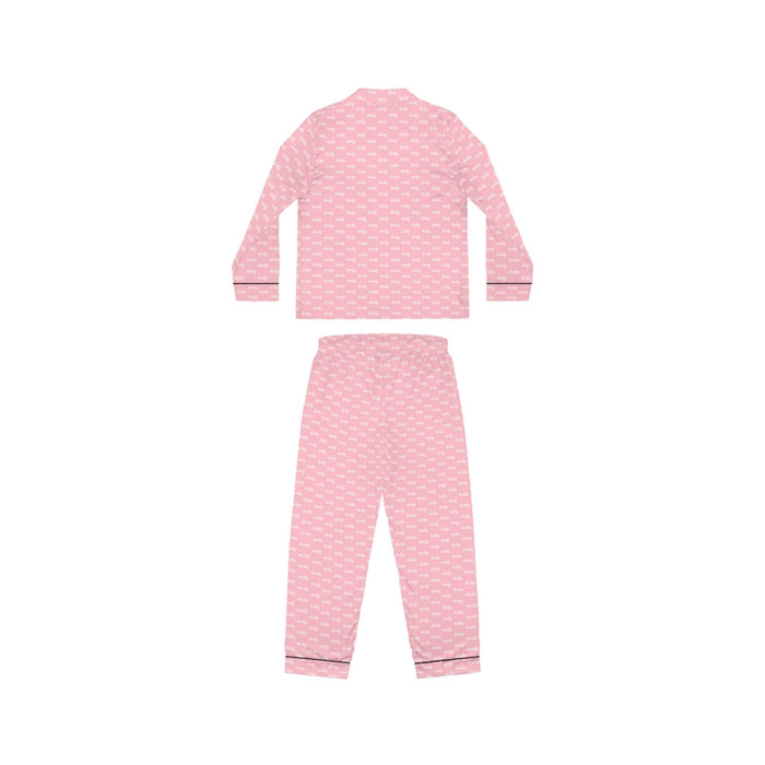 Vero romantic pastel pink Mono Women's Satin Pajamas