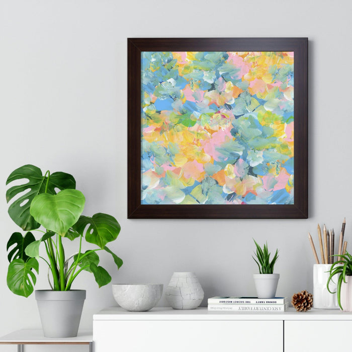 Elegant Blossom Framed Botanical Art Print
