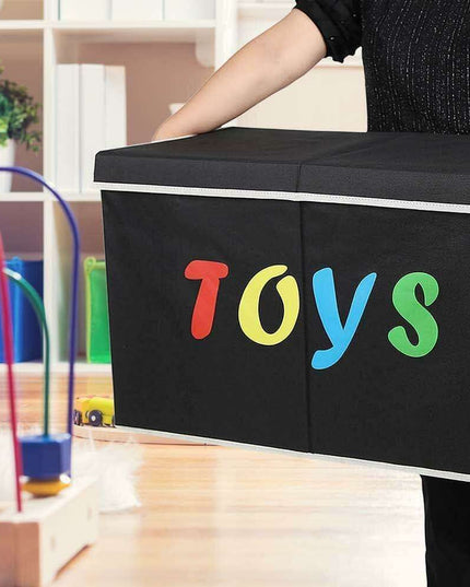 Kid's Space-Saving Collapsible Toy Storage Organizer - Durable and Convenient Solution