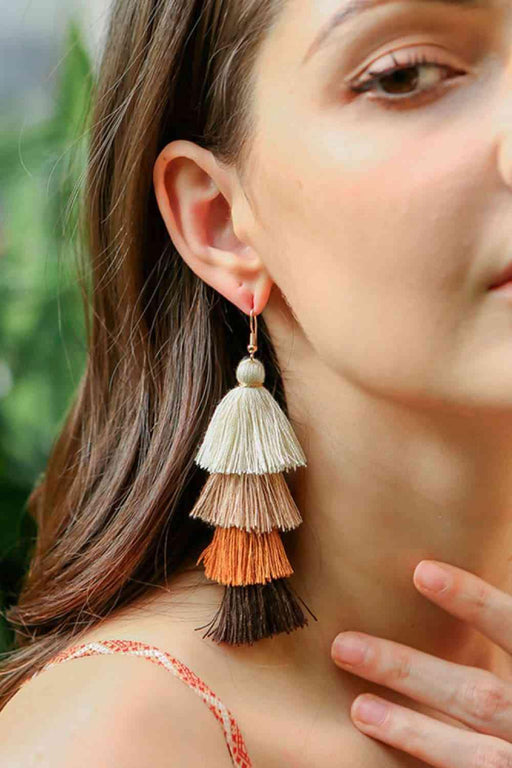 Elegant Tassel Drop Earrings for Effortless Style