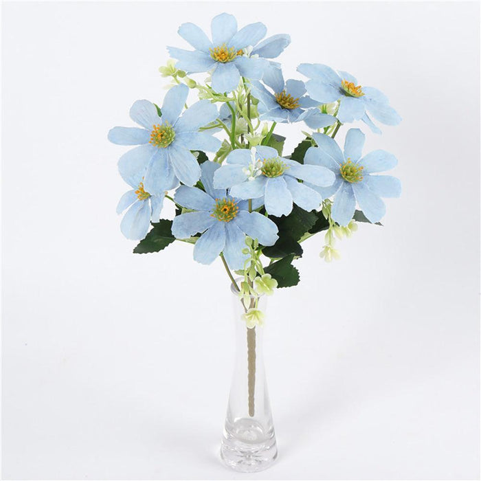 Realistic Silk Cherry Blossom Arrangement for Weddings, Home Decor, and Garden Design