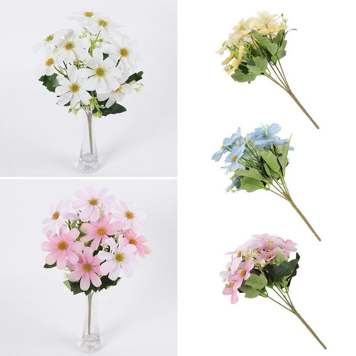 Realistic Silk Cherry Blossom Arrangement for Weddings, Home Decor, and Garden Design