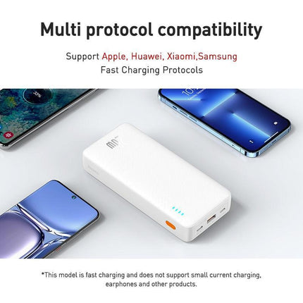 20,000mAh Baseus Power Bank - High-Speed Dual Input/Output Charging for Ultimate Portability - Très Elite
