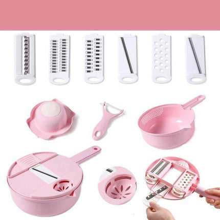 2021 Ultimate Kitchen Mandoline Slicer and Grater Set - Essential Culinary Tool