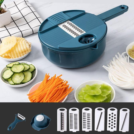 2021 Ultimate Kitchen Mandoline Slicer and Grater Set - Essential Culinary Tool
