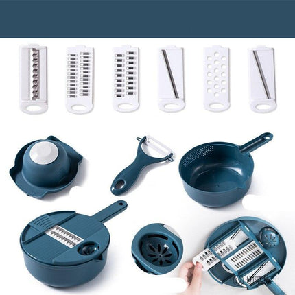2021 Ultimate Kitchen Mandoline Slicer and Grater Set - Essential Culinary Tool