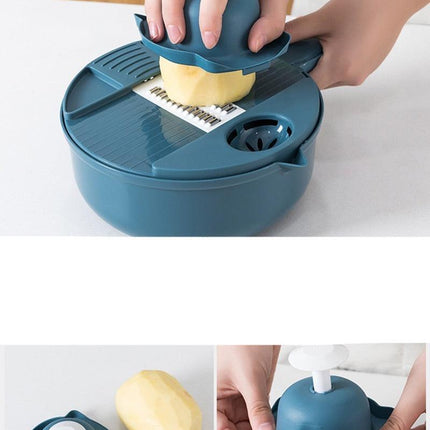 2021 Ultimate Kitchen Mandoline Slicer and Grater Set - Essential Culinary Tool