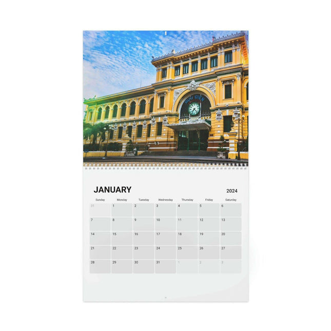 2024 Maison d'Elite Luxurious Art Wall Calendar - Special Edition