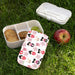 Elegant Personalized Wooden Lid Bento Box for Gourmet Lunches