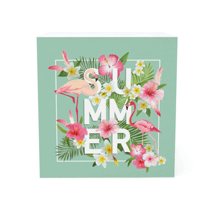 Personalized Tropical Sticky Note Cube - Your Unique Tool for Inspiring Creativity