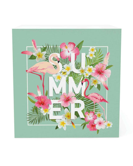 Personalized Tropical Sticky Note Cube - Your Unique Tool for Inspiring Creativity