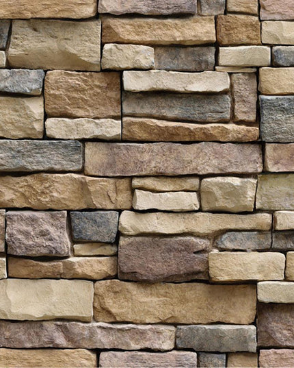 Vintage Brick 3D Self-Adhesive Wallpaper Decal for Home Makeover