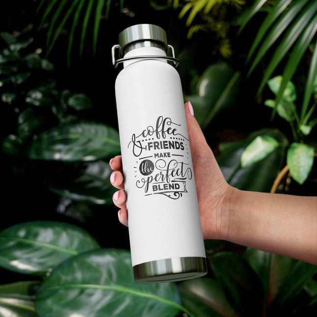 22oz Insulated Stainless Steel Water Bottle - Ideal for Coffee Enthusiasts with Superior Temperature Retention
