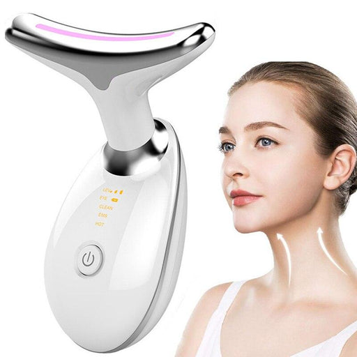 Neck Anti Wrinkle Face Beauty Device - Lift & Tighten Skin for Radiant Glow-Beauty & Personal Care›Tools & Accessories›Skin Care Tools›Facial Toning Devices-Très Elite-Black-Très Elite