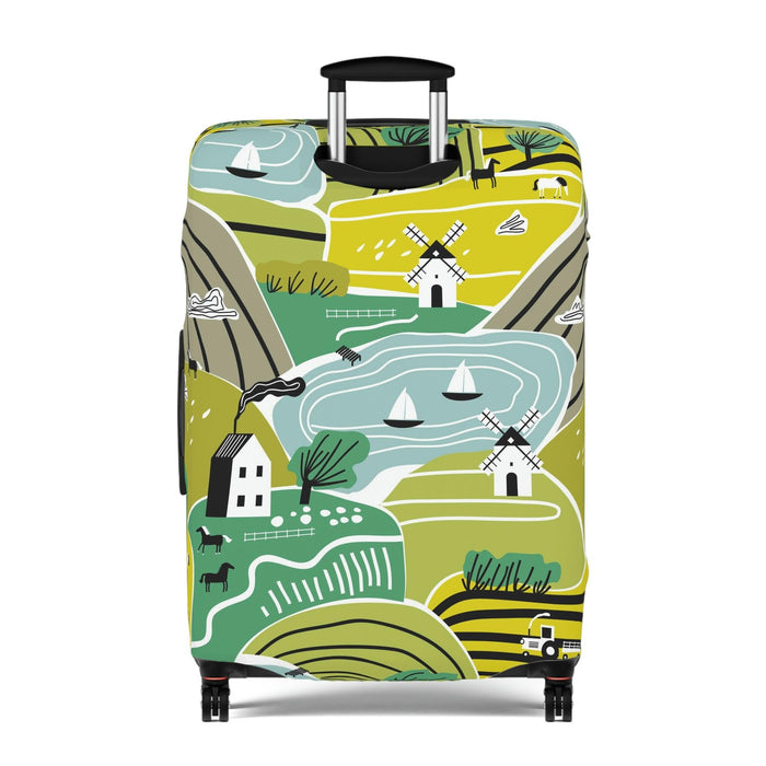 Peekaboo Travel Chic Luggage Cover - Stylish Protection for Your Jet-setting Needs