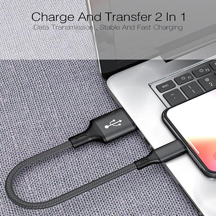 25cm USB C Fast Charging Cable - Ultimate Portable Charger for Huawei P30, P40 & Samsung Devices - Très Elite