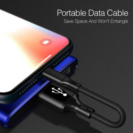 25cm USB C Fast Charging Cable - Ultimate Portable Charger for Huawei P30, P40 & Samsung Devices - Très Elite