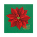 Festive Dark Green Winter Holiday Napkin Set - Luxurious Microfiber, Set of 4