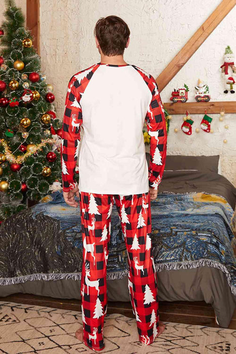 Festive Holiday 2-Piece Polyester Top and Pants Set
