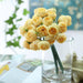 Silk Tea Rose Bud Bouquet for Elegant Occasions