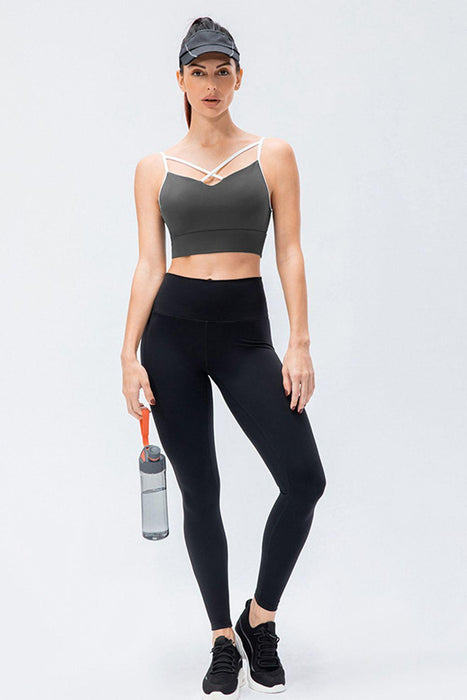 Active Lifestyle Patterned Nylon Spandex Leggings with Enhanced Fit Technology