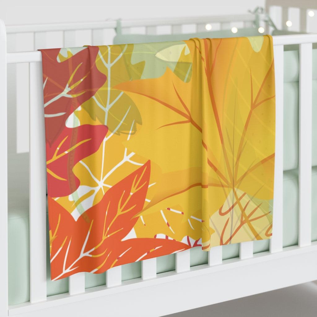 Très Bébé Autumn Holiday Baby Swaddle Blanket - Soft and Cozy for Your Little One - Très Elite