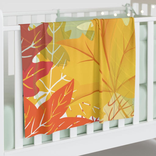 Cozy Autumn Baby Swaddle Blanket - Luxuriously Soft for Your Infant