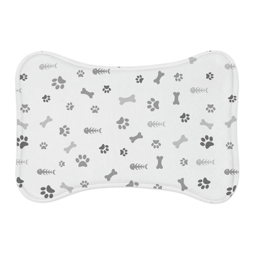 Personalized Pet Feeding Mats - Creative Shapes for Clean Floors