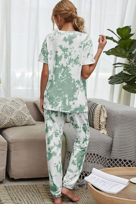 Chill Vibes Tie-Dye Lounge Suit with Joggers