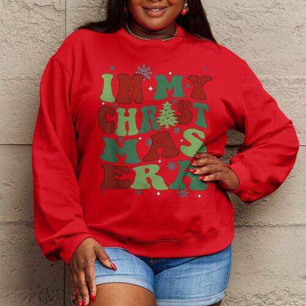 Holiday Comfort Love Pullover Sweatshirt
