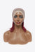 12 155g #99J Lace Front Human Hair Bobo Wigs - 150% Density